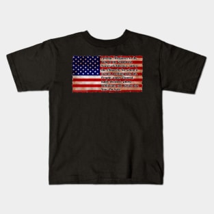 Corporate Pledge of Allegiance Kids T-Shirt